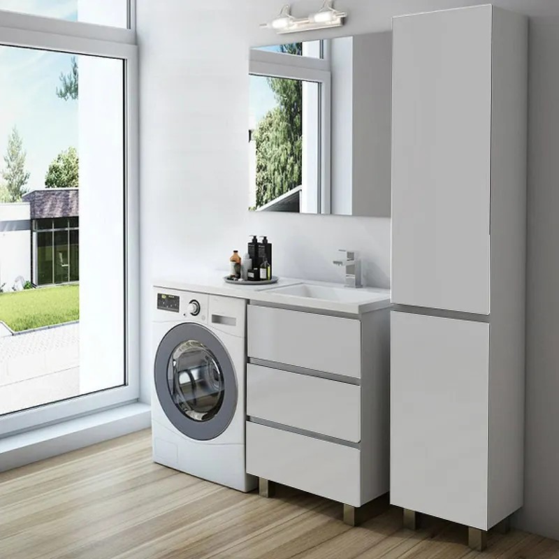 Тумба под умывальник Эстет Dallas Luxe 110x48.2 / ФР-00002014 Тумба под умывальник Эстет Dallas Luxe 110x48.2 / ФР-00002014