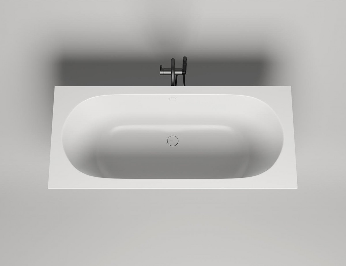 Ванна из искусственного камня Salini Axis Kit S-Sense 103511M 180x80 белый матовый Ванна из искусственного камня Salini Axis Kit S-Sense 103511M 180x80 белый матовый