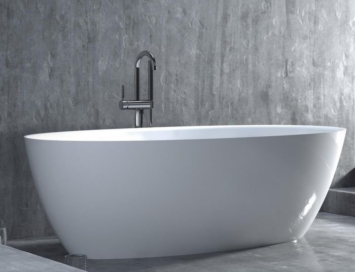 Ванна из искусственного камня Salini ALDA S-Sense 178x92 белый глянец Ванна из искусственного камня Salini ALDA S-Sense 178x92 белый глянец