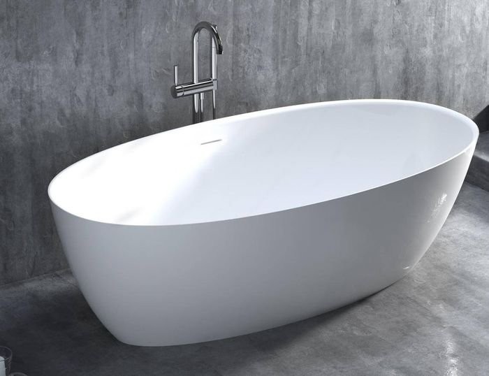 Ванна из искусственного камня Salini ALDA S-Sense 178x92 белый глянец Ванна из искусственного камня Salini ALDA S-Sense 178x92 белый глянец
