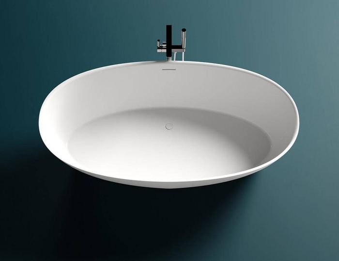 Ванна из искусственного камня Salini ALDA S-Sense 178x92 белый глянец Ванна из искусственного камня Salini ALDA S-Sense 178x92 белый глянец