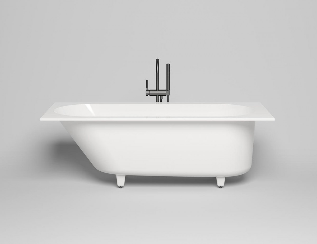 Ванна из искусственного камня Salini Ornella S-Sense 102313G 170x70 белый глянец Ванна из искусственного камня Salini Ornella S-Sense 102313G 170x70 белый глянец