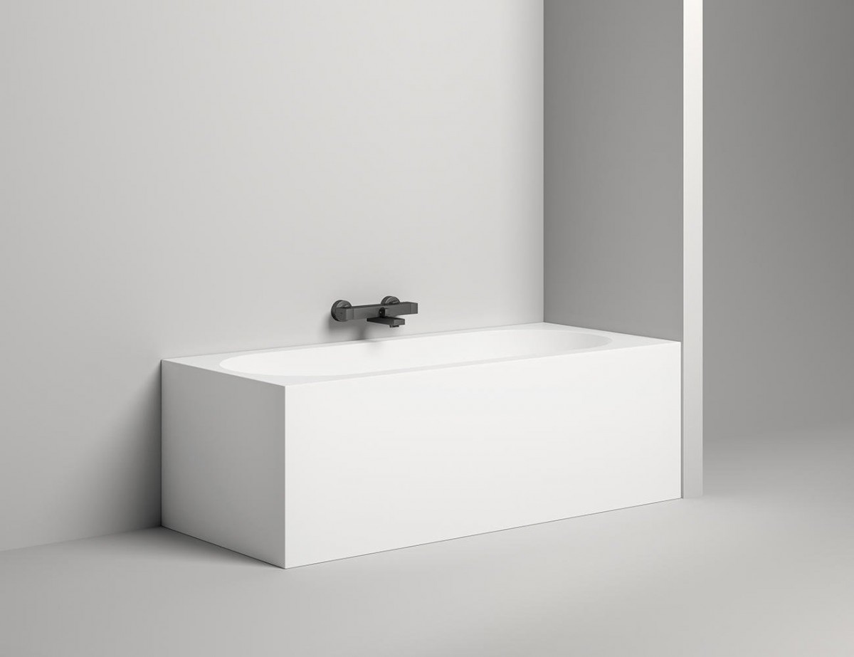 Ванна из искусственного камня Salini Ornella S-Sense 102313G 170x70 белый глянец Ванна из искусственного камня Salini Ornella S-Sense 102313G 170x70 белый глянец