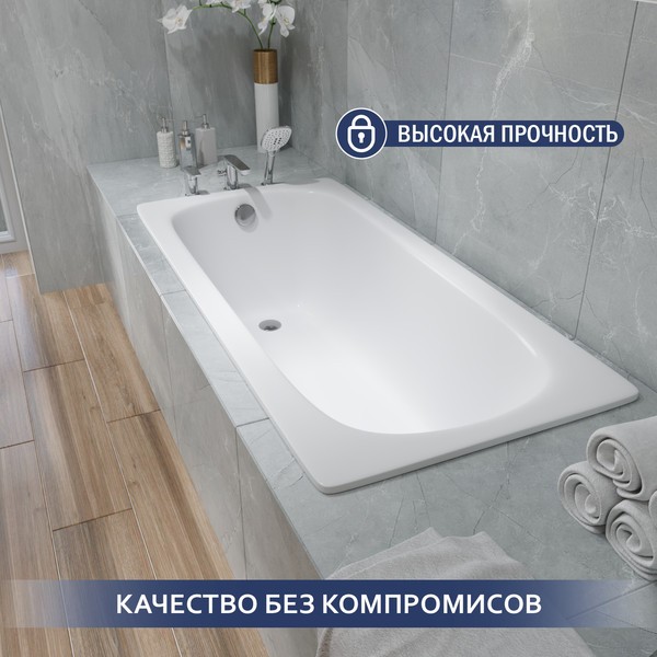 Ванна стальная Lauter Axel 140 / 21B1140 Ванна стальная Lauter Axel 140 / 21B1140