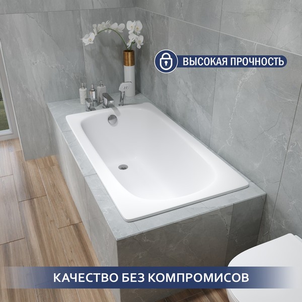 Ванна стальная Lauter Axel 130 / 21B1130 Ванна стальная Lauter Axel 130 / 21B1130