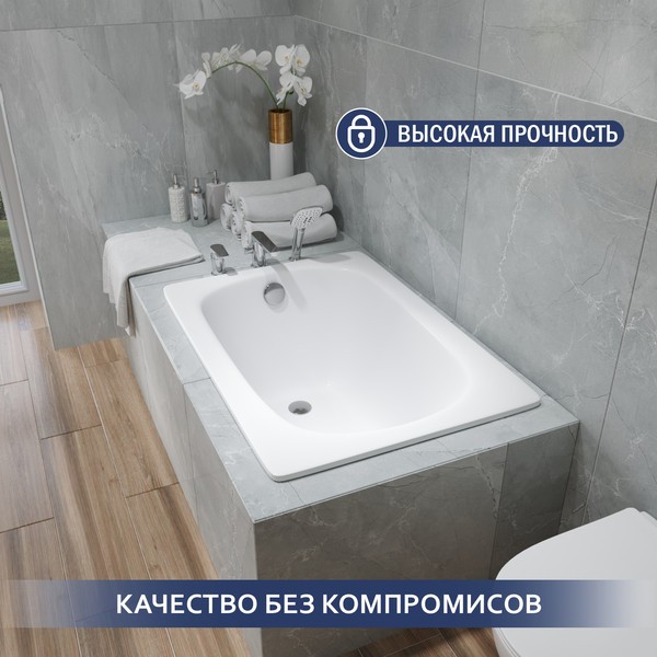 Ванна стальная Lauter Axel 100 / 21B1110 Ванна стальная Lauter Axel 100 / 21B1110