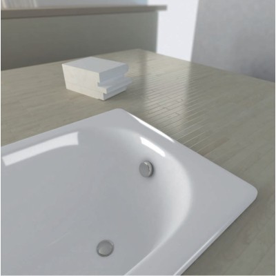 Ванна стальная Smavit Cassia Titanium Inside 140x70 с шумоизоляцией Ванна стальная Smavit Cassia Titanium Inside 140x70 с шумоизоляцией