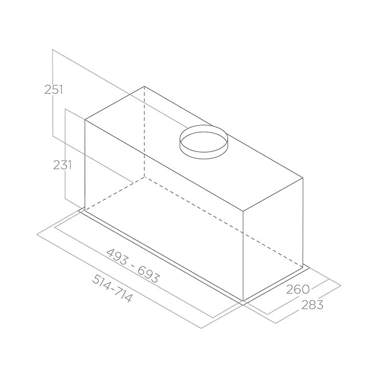 Вытяжка Elica FOLD BL MAT/A/72 Вытяжка Elica FOLD BL MAT/A/72