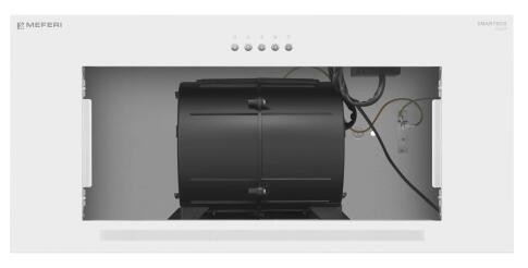 Встраиваемая вытяжка Meferi SMARTBOX60WH POWER Встраиваемая вытяжка Meferi SMARTBOX60WH POWER