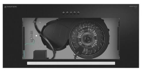 Встраиваемая вытяжка Meferi SMARTBOX60BK LIGHT Встраиваемая вытяжка Meferi SMARTBOX60BK LIGHT