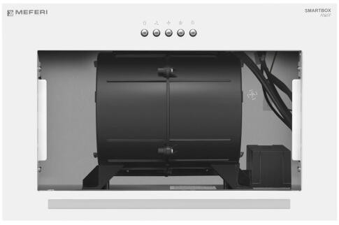 Встраиваемая вытяжка Meferi SMARTBOX45WH POWER Встраиваемая вытяжка Meferi SMARTBOX45WH POWER