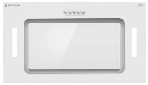 Встраиваемая вытяжка Meferi INBOX52WH GLASS ULTRA Встраиваемая вытяжка Meferi INBOX52WH GLASS ULTRA