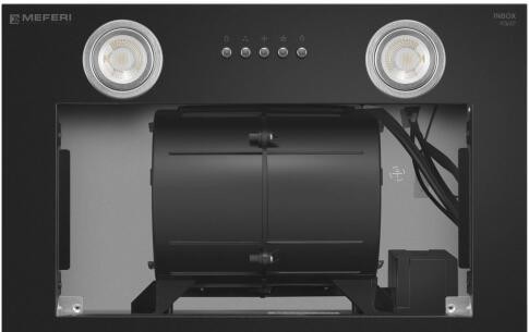 Встраиваемая вытяжка Meferi INBOX45BK POWER Встраиваемая вытяжка Meferi INBOX45BK POWER