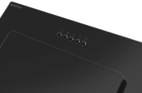 Наклонная вытяжка Meferi AIRBOX60BK POWER Наклонная вытяжка Meferi AIRBOX60BK POWER