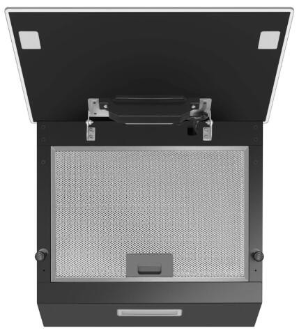 Наклонная вытяжка Meferi AIRBOX45BK LIGHT Наклонная вытяжка Meferi AIRBOX45BK LIGHT