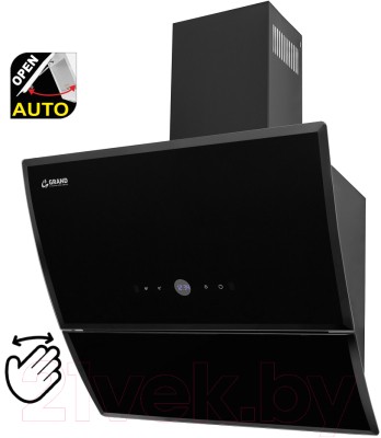 Наклонная вытяжка Grand Turino GC 60 (черный) Наклонная вытяжка Grand Turino GC 60 (черный)