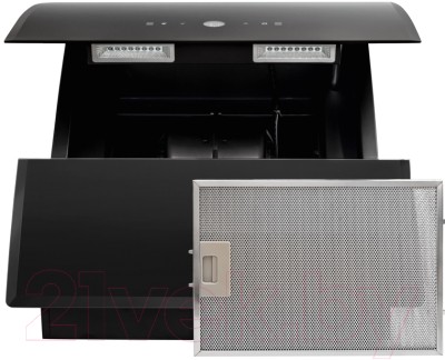 Наклонная вытяжка Grand Turino GC 60 (черный) Наклонная вытяжка Grand Turino GC 60 (черный)
