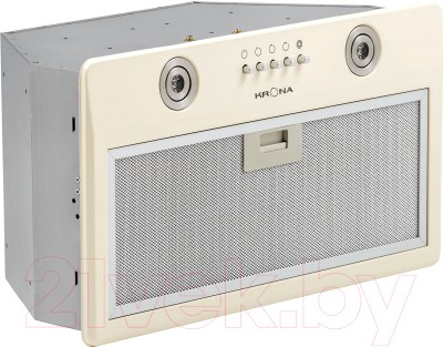 Скрытая вытяжка Krona Runa 600 PB Ivory / 00026696 Скрытая вытяжка Krona Runa 600 PB Ivory / 00026696
