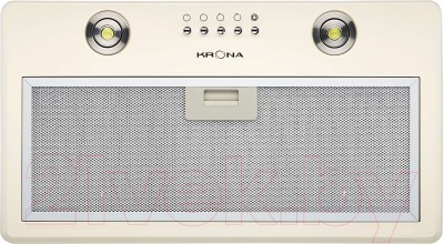 Скрытая вытяжка Krona Runa 600 PB Ivory / 00026696 Скрытая вытяжка Krona Runa 600 PB Ivory / 00026696