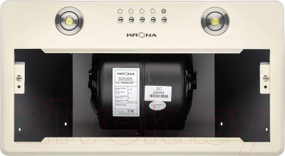 Скрытая вытяжка Krona Runa 600 PB Ivory / 00026696 Скрытая вытяжка Krona Runa 600 PB Ivory / 00026696