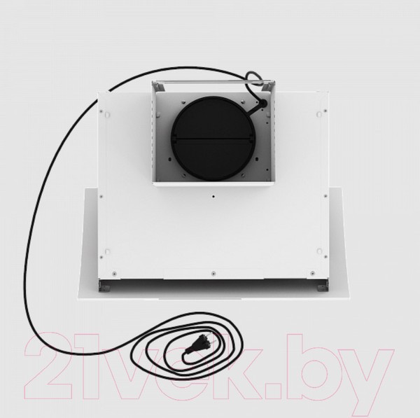 Наклонная вытяжка Elikor Wave 50 WH / 243079 Наклонная вытяжка Elikor Wave 50 WH / 243079