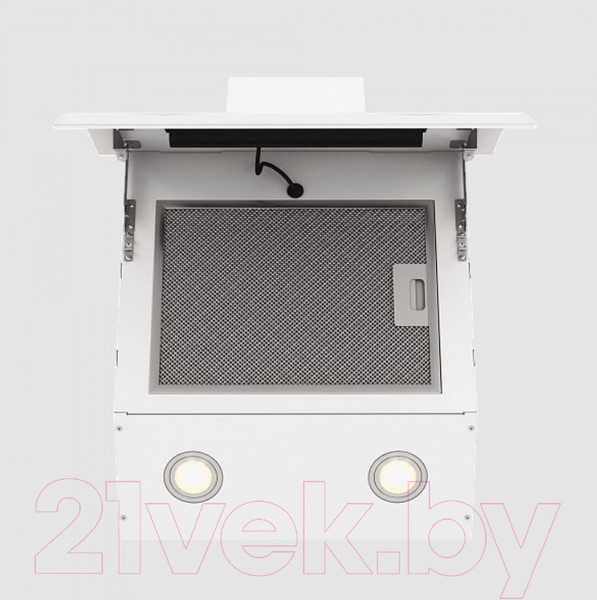 Наклонная вытяжка Elikor Wave 50 WH / 243079 Наклонная вытяжка Elikor Wave 50 WH / 243079