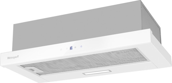 Телескопическая вытяжка Weissgauff TEL 600 2M Touch (White Glass) Телескопическая вытяжка Weissgauff TEL 600 2M Touch (White Glass)