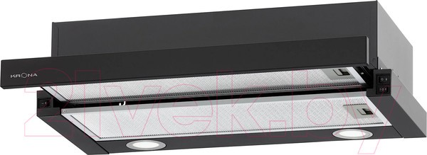 Телескопическая вытяжка Krona Kamilla 600 T / КА-00007308 (черный) Телескопическая вытяжка Krona Kamilla 600 T / КА-00007308 (черный)
