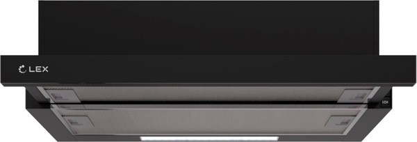 Телескопическая вытяжка Lex Hermes 600 / CHAT000100 (черный) Телескопическая вытяжка Lex Hermes 600 / CHAT000100 (черный)