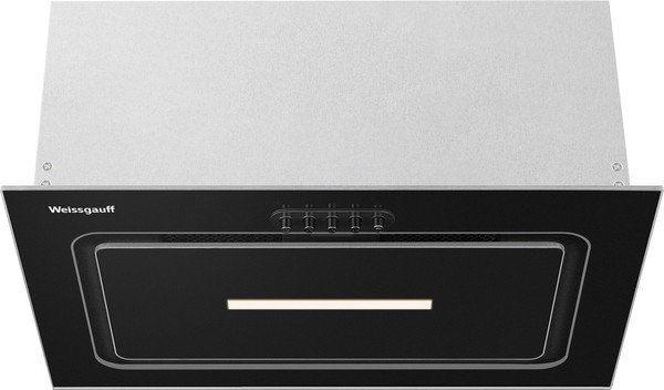 Скрытая вытяжка Weissgauff Aura 456 PB Black Glass Скрытая вытяжка Weissgauff Aura 456 PB Black Glass