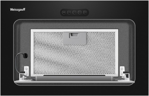 Скрытая вытяжка Weissgauff Aura 456 PB Black Glass Скрытая вытяжка Weissgauff Aura 456 PB Black Glass