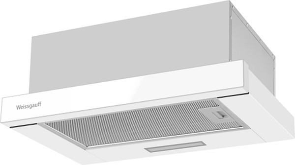 Телескопическая вытяжка Weissgauff TEL 450 (White Glass) Телескопическая вытяжка Weissgauff TEL 450 (White Glass)
