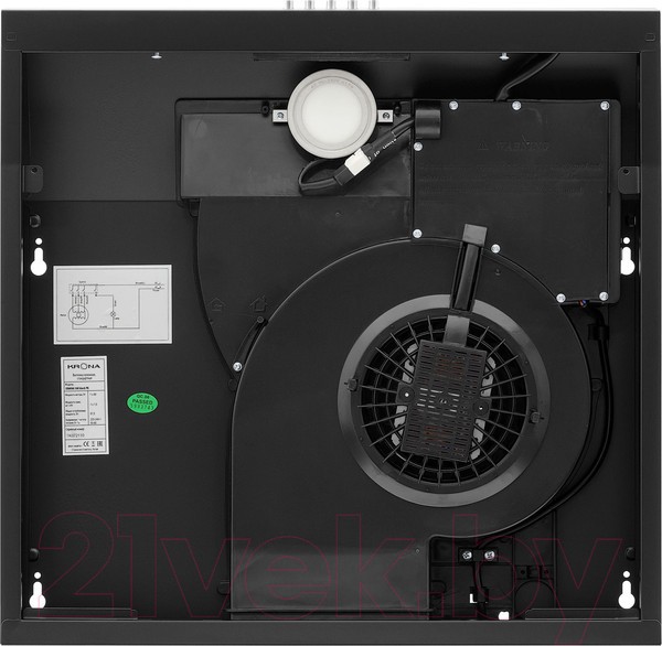 Плоская вытяжка Krona Ermina 500 black PB / КА-00001055 Плоская вытяжка Krona Ermina 500 black PB / КА-00001055