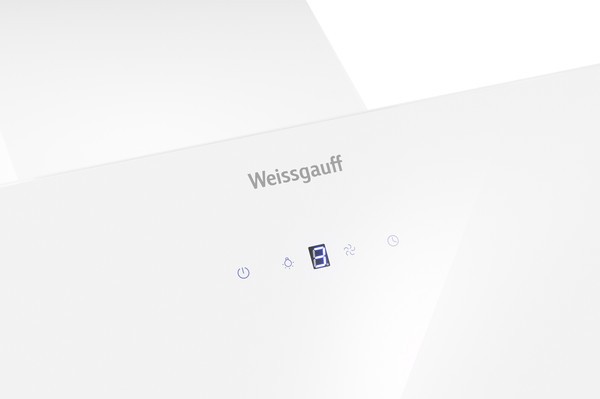 Наклонная вытяжка Weissgauff Yota 600 Touch White Glass Наклонная вытяжка Weissgauff Yota 600 Touch White Glass