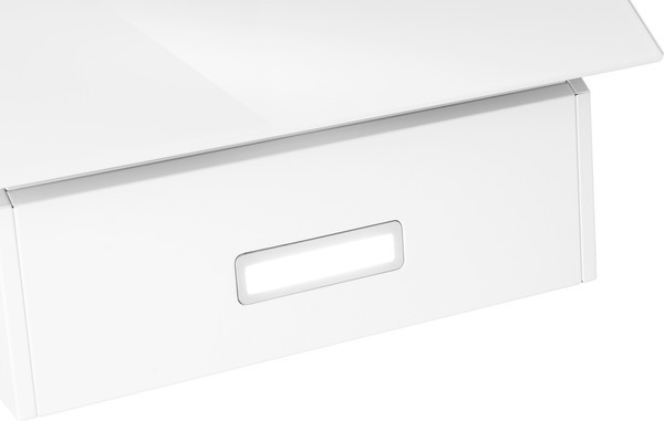 Наклонная вытяжка Weissgauff Yota 600 Touch White Glass Наклонная вытяжка Weissgauff Yota 600 Touch White Glass