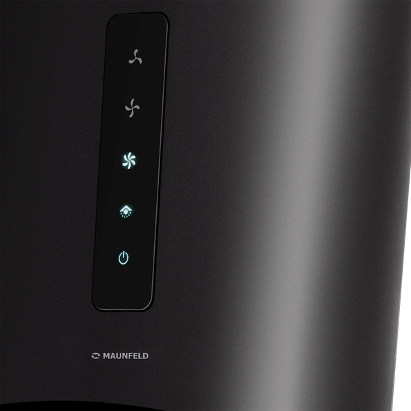 Коробчатая вытяжка Maunfeld Vega 39 Wall Sensor LED (черный) Коробчатая вытяжка Maunfeld Vega 39 Wall Sensor LED (черный)