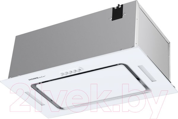 Скрытая вытяжка HOMSair Crocus Push 52 (белый) Скрытая вытяжка HOMSair Crocus Push 52 (белый)