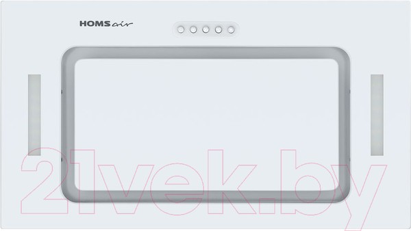 Скрытая вытяжка HOMSair Crocus Push 52 (белый) Скрытая вытяжка HOMSair Crocus Push 52 (белый)