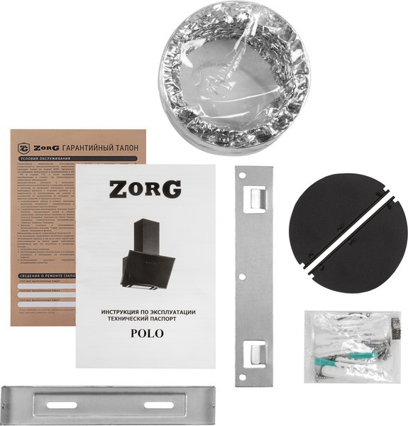 Наклонная вытяжка ZORG Polo 1080 60 S-GC WH (белый) Наклонная вытяжка ZORG Polo 1080 60 S-GC WH (белый)