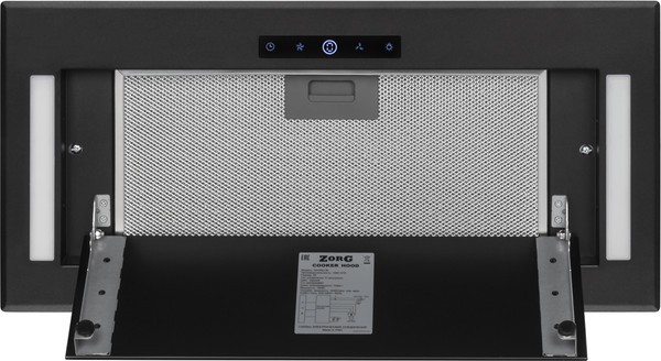 Скрытая вытяжка ZORG Akord 1060 60 S (черный) Скрытая вытяжка ZORG Akord 1060 60 S (черный)