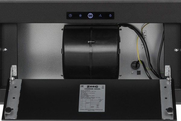 Скрытая вытяжка ZORG Akord 1060 60 S (черный) Скрытая вытяжка ZORG Akord 1060 60 S (черный)