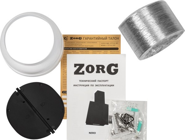 Наклонная вытяжка ZORG Nero 1260 60 S BL (черный) Наклонная вытяжка ZORG Nero 1260 60 S BL (черный)