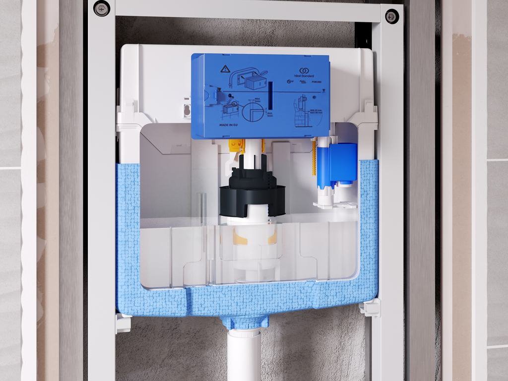 Комплект инсталляция с унитазом Ideal Standard Tesi Aquablade + кнопка Oleas M2 хром S0079R0121AA Комплект инсталляция с унитазом Ideal Standard Tesi Aquablade + кнопка Oleas M2 хром S0079R0121AA