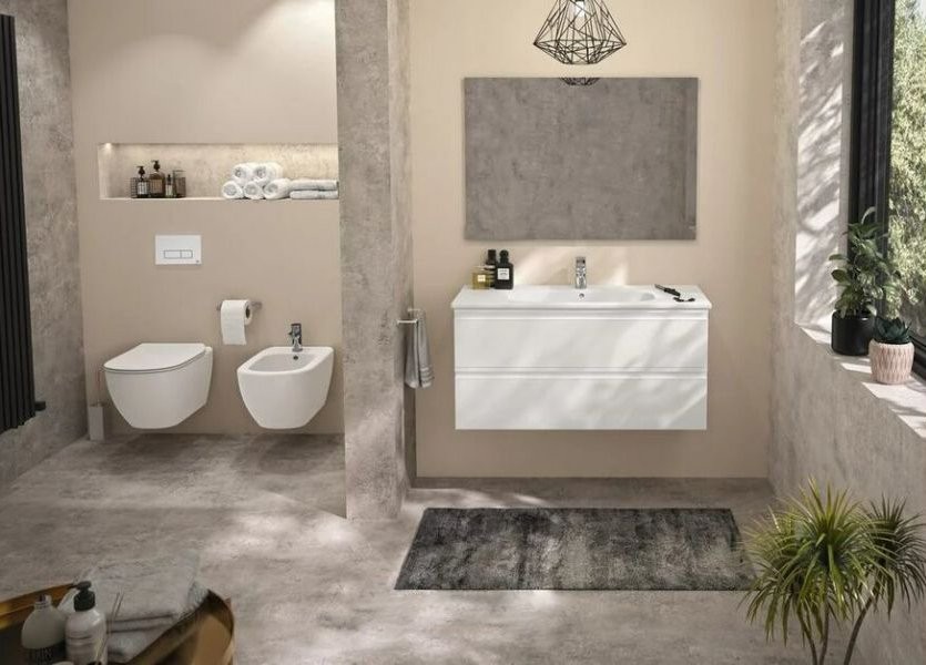 Инсталляция с унитазом Ideal Standard Tesi Aquablade + кнопка Oleas M2 черная Инсталляция с унитазом Ideal Standard Tesi Aquablade + кнопка Oleas M2 черная
