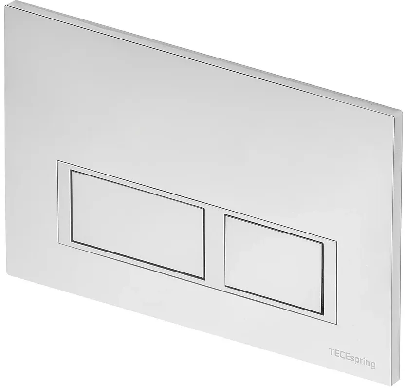 Инсталляция для унитаза TECE TeceSpring V S401201 с пластиковой клавишей смыва хром глянцевый Инсталляция для унитаза TECE TeceSpring V S401201 с пластиковой клавишей смыва хром глянцевый