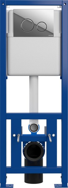 Инсталляция для унитаза Cersanit Link Pro S-IN-MZ-LINK_PRO (с кнопкой Twins 63523 хром глянцевый) Инсталляция для унитаза Cersanit Link Pro S-IN-MZ-LINK_PRO (с кнопкой Twins 63523 хром глянцевый)