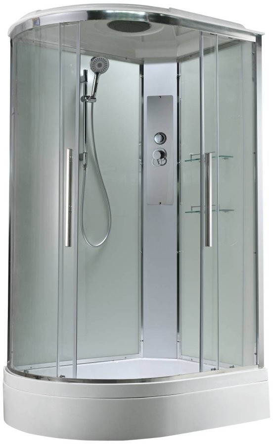 Душевая кабина Avacan EM3812RT AVA 120x80 правая, стандарт, стекла прозрачные, профиль хром Душевая кабина Avacan EM3812RT AVA 120x80 правая, стандарт, стекла прозрачные, профиль хром