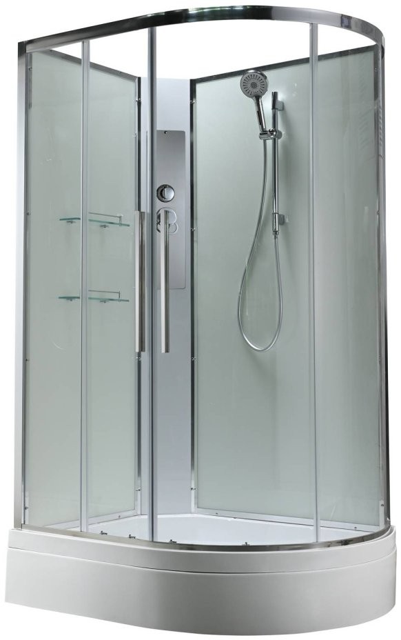 Душевая кабина Avacan EM3812LNT AVA 120x80 левая, без крыши, стекла прозрачные, профиль хром Душевая кабина Avacan EM3812LNT AVA 120x80 левая, без крыши, стекла прозрачные, профиль хром