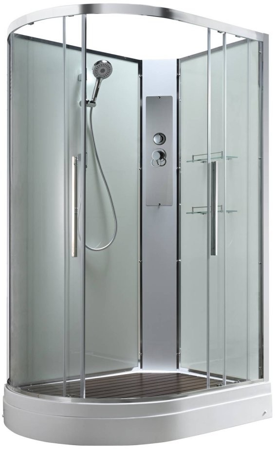 Душевая кабина Avacan EM2912RNT AVA 120x90 правая, без крыши, стекла прозрачные, профиль хром Душевая кабина Avacan EM2912RNT AVA 120x90 правая, без крыши, стекла прозрачные, профиль хром