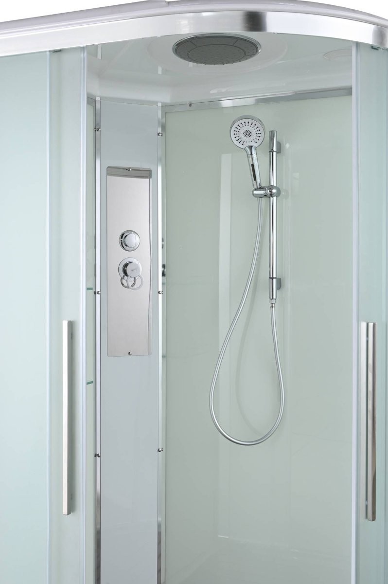 Душевая кабина Avacan EM2912L AVA 120x90 левая, стандарт, стекла матовые, профиль хром Душевая кабина Avacan EM2912L AVA 120x90 левая, стандарт, стекла матовые, профиль хром